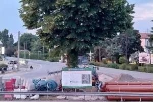 Rotatoria, fine lavori a novembre