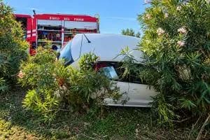 Incidente e brivido: in tre incastrati
