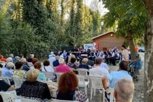 Il corpo bandistico protagonista al parco 