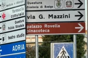 Roverella “mozzato” dalla nuova segnaletica