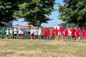 Un campo sulla Protezione civile