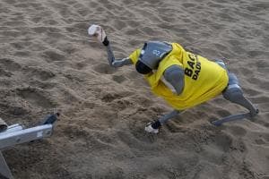 A Caorle arriva Flipper, il cane bagnino robot