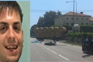 Moto contro trattore, muore un 29enne