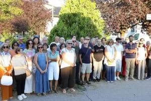 Una richiesta di pace in piazza Masslo
