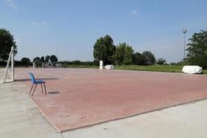 Troppo caldo e scompare il pallone di via Bramante