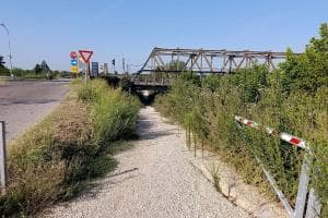 Sottopasso di Boara, distruzione e degrado