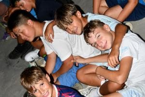 Un’invasione di 400 ragazzi