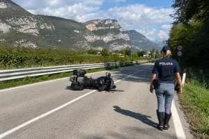 Motociclista muore sulla statale