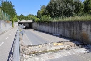 Il sottopasso ora è “sigillato”