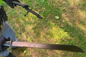 Arsenale di machete e accette