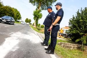 Spaventoso tamponamento, donna ferita