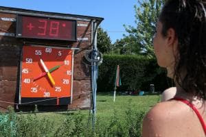 Caldo record, allerta disagio fisico