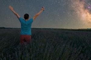 Da Ca’ Mello la vista sulla Via Lattea