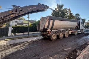 Asfalto nuovo su altre tre strade
