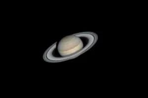 Saturno visto dal nostro Polesine