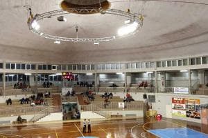 Illuminazione led al palasport