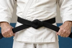 Cintura nera di judo a 79 anni