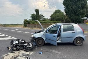 Schianto e paura a Saline
