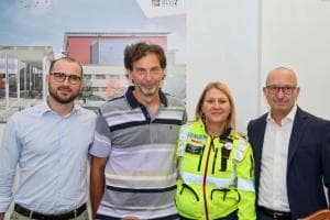 Elena migliora, incontro con chi l'ha salvata
