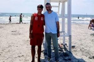 Spiaggia Conchiglie, c’è il bagnino