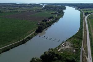 La crisi idrica si aggrava lungo l'Adige