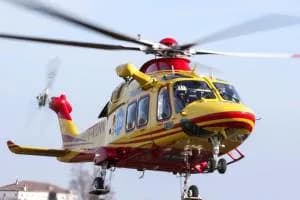 Tragedia in casa, arriva anche l’elisoccorso 