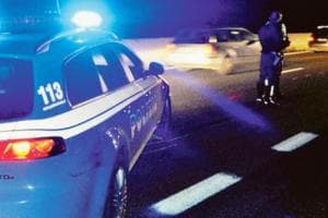 Autostrada chiusa nella notte