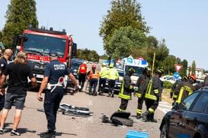 Spaventoso incidente, Tangenziale chiusa