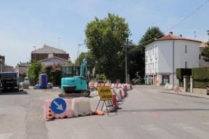 Il semaforo da Ponta non c’è più