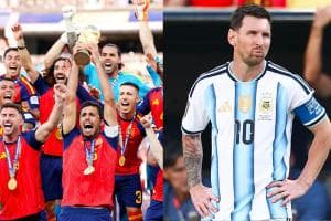 Spagna campione del Mondo, Argentina dominata