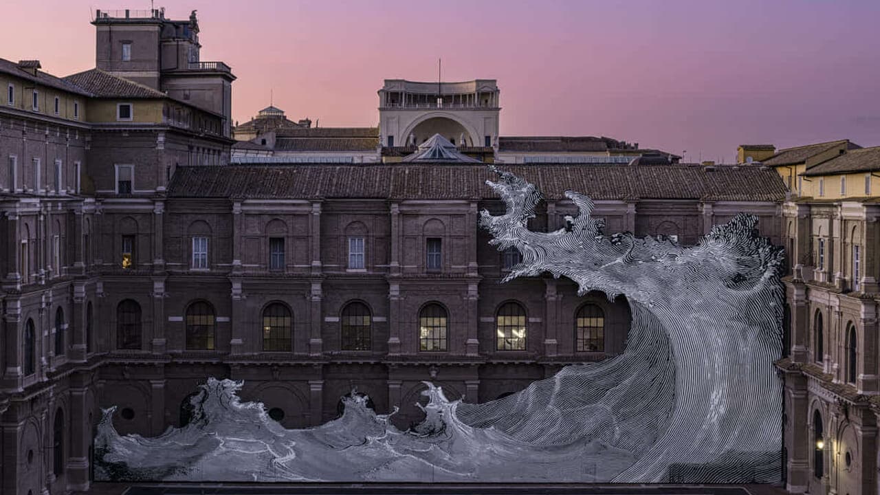 L'arte contemporanea di JR invade la Biblioteca Vaticana: un dialogo tra passato e presente
