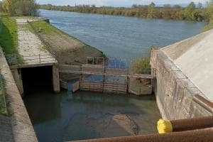 Traversa per l’acqua dell’Adigetto