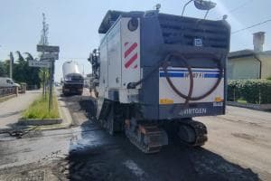 Scavi per portare la fibra ottica