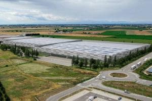 Nuova rotatoria al polo logistico