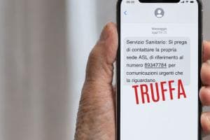 Attenzione: sms truffa a nome dell'Asl
