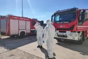 Ancora fiamme nel sito del capannone