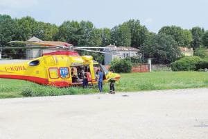 Cade in moto, muore un 61enne 