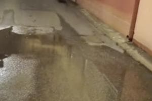 Ieri i lavori per la perdita idrica in via Cairoli 